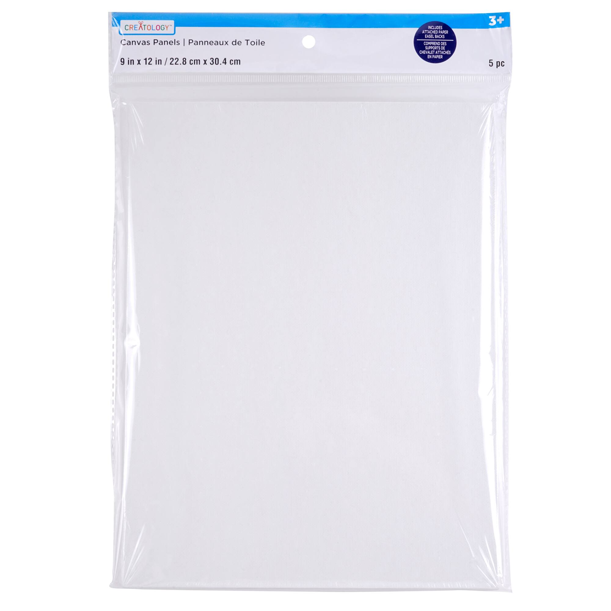 12 Packs: 5 ct. (60 total) 9" x 12" Canvas Panel by Creatology™